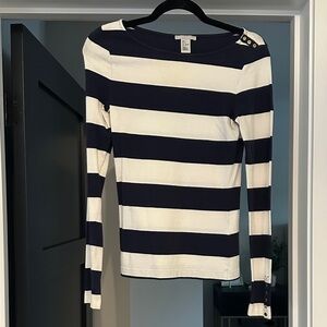 H&M Top with Gold accents